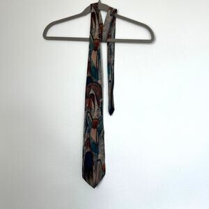 1991 The Beatles Let it Be 100% Silk Mens Neck Tie USA Manhattan Menswear